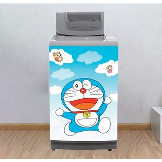 Decal dán máy giặt mẫu Doremon 10