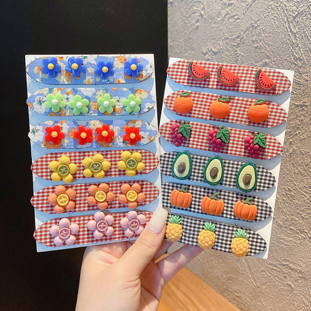 Kẹp Tóc Hình Thỏ Kẻ Sọc Đáng Yêu VANES1