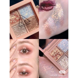 Bảng phấn mắt 4 ô 3-C-E MINI MULTI EYE COLOR PALETTE +2% phí bán hàng