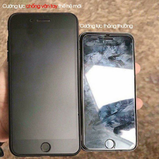 [CHỐNG VÂN TAY] CƯỜNG LỰC NHÁM AG FULL MÀN CHO IPHONE ❤️FREESHIP❤️ CHỐNG BÁM VÂN TAY TỐT - ĐỘ CỨNG CHUẨN 9H