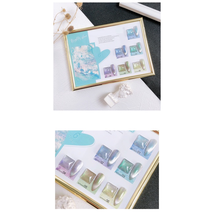 Sơn gel As vỏ đen mắt mèo kim cương ánh trai mã BAM ( cam kết chính hãng - 2000 màu chọn lẻ )
