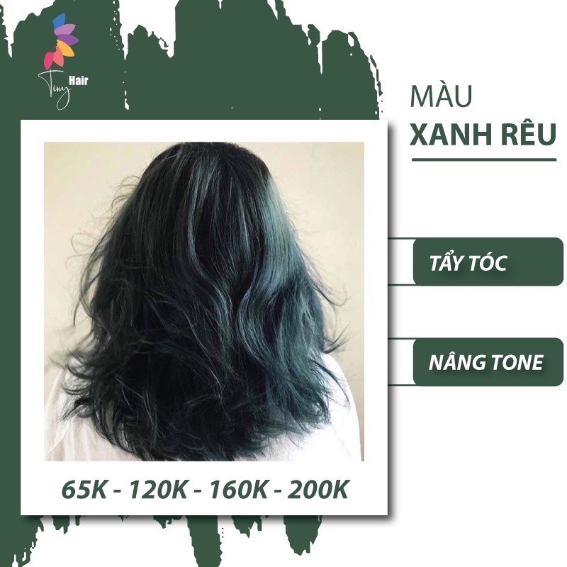 Thuốc nhuộm tóc màu XANH RÊU | BigBuy360 - bigbuy360.vn