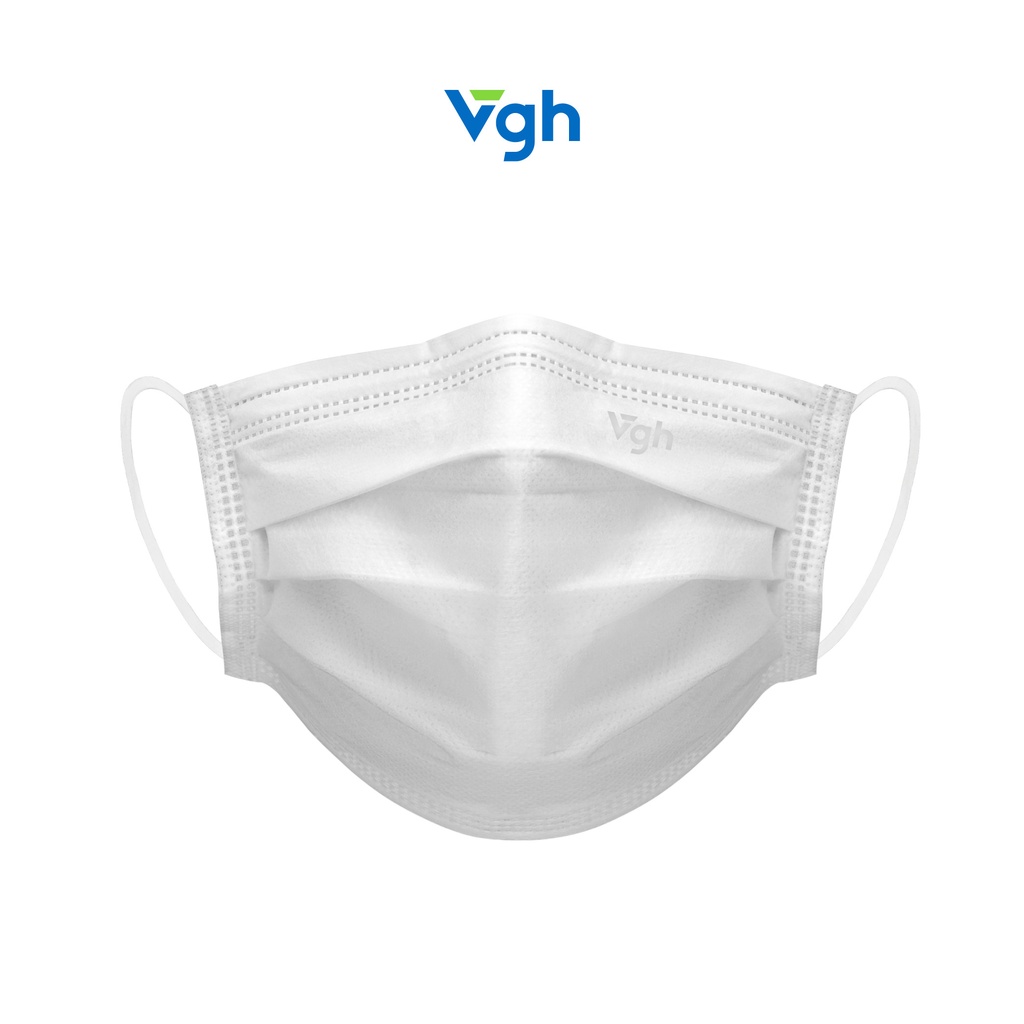 Khẩu trang thời trang VG Fashion Mask túi zip tiện lợi với 3 màu trong 1 túi - Chính hãng VG Healthcare - Túi 7 chiếc