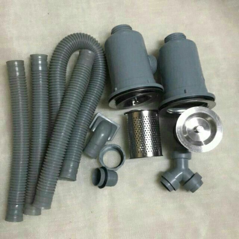 Bộ xã bồn rửa chén 2 hộc