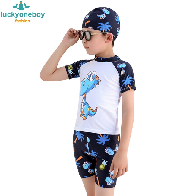 Bộ đồ bơi áo liền quần hình khủng long cho bé trai | BigBuy360 - bigbuy360.vn