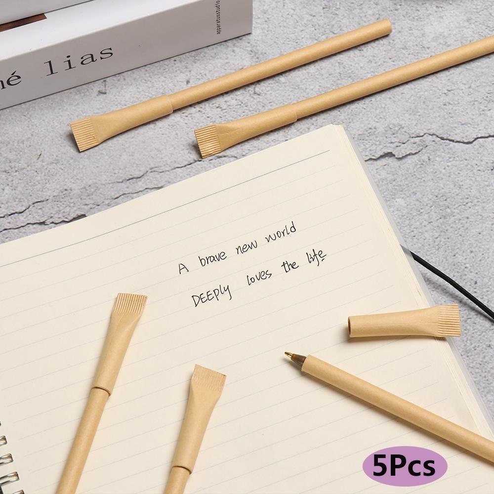 FAY Set 5 Bút Kí Tên Hình Cây Kem Đánh Răng Sáng Tạo