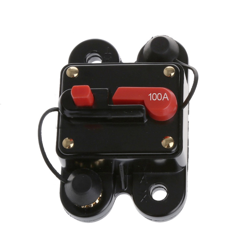 Cầu Dao Reset 100 Amp 12V-48V DC Chống Nước Dành Cho Ô Tô Tàu Thuyền
