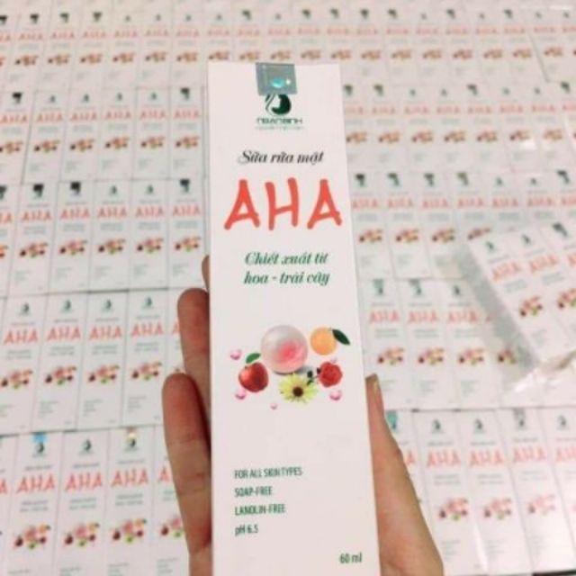 (Chính hãng)  Sữa rửa mặt AHA