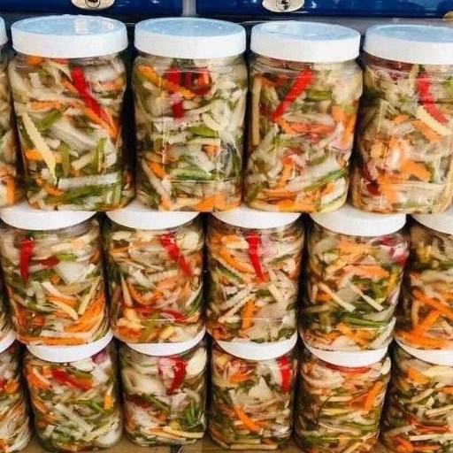 99k hủ 1kg Dưa Chua Tai Heo nhà Làm(Chỉ giao TP HCM)