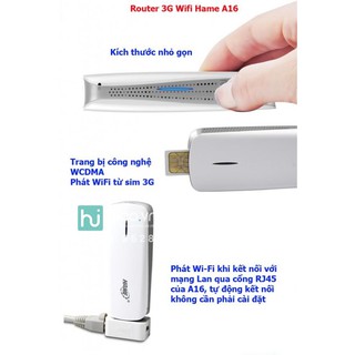 Modem wifi 3G Hame A16