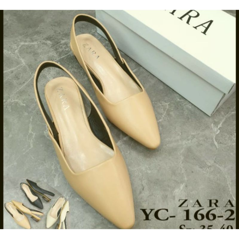 Zara Giày Sandal Yc-166-2 Quai Ngang Thời Trang Cho Nữ