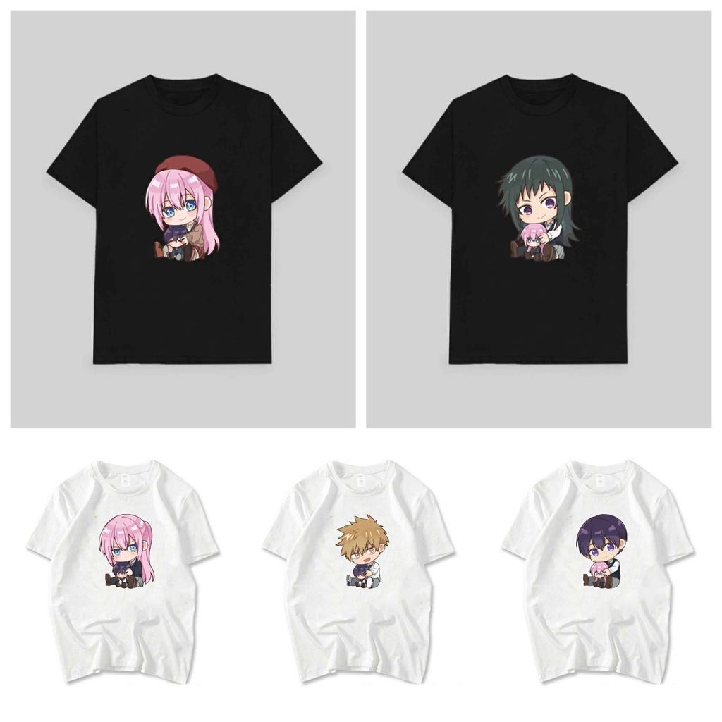 Áo thun phông đen trắng IN HÌNH Shikimori-san Bạn gái tôi không chỉ dễ thương anime chibi thời trang nam nữ