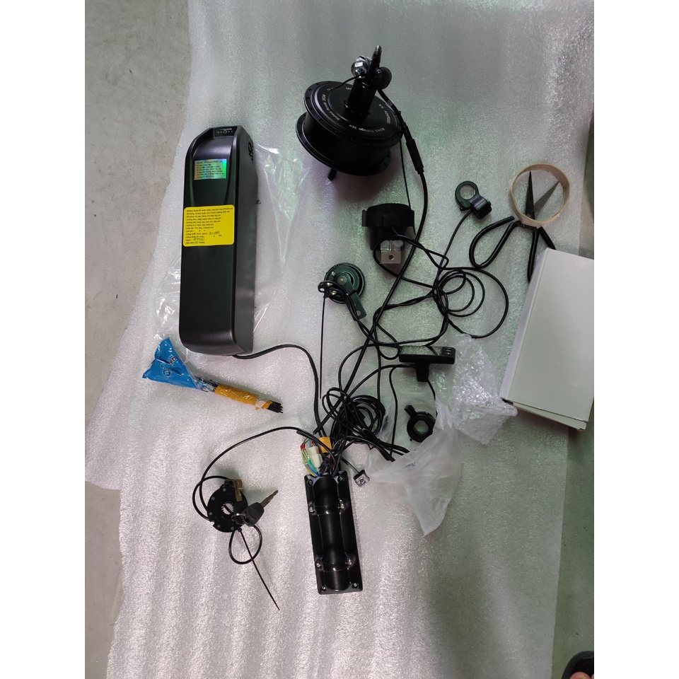 VIP, Động cơ Nhật mới, Bộ Kit chế xe đạp thể thao thành xe điện dùng màn hình LCD có rất nhiều chức năng điều khiển