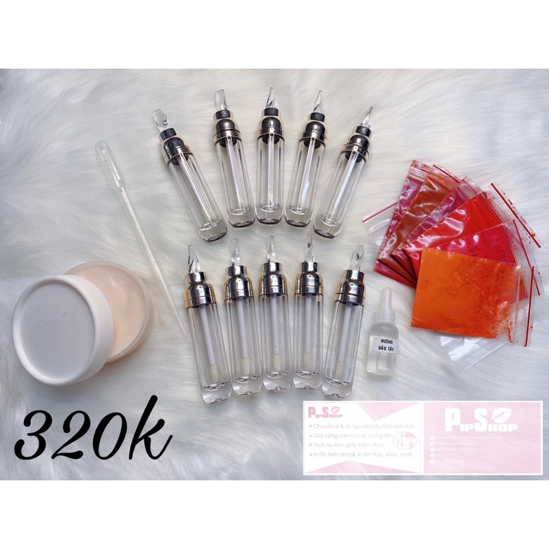 SET LÀM SON KEM KHÁNG NƯỚC SIÊU LÌ HANDMADE SIÊU ĐẸP
