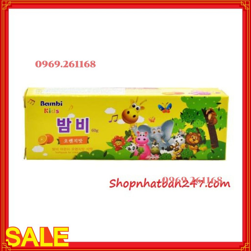KEM ĐÁNH RĂNG TRẺ EM HÀN QUỐC - 100% Authentic