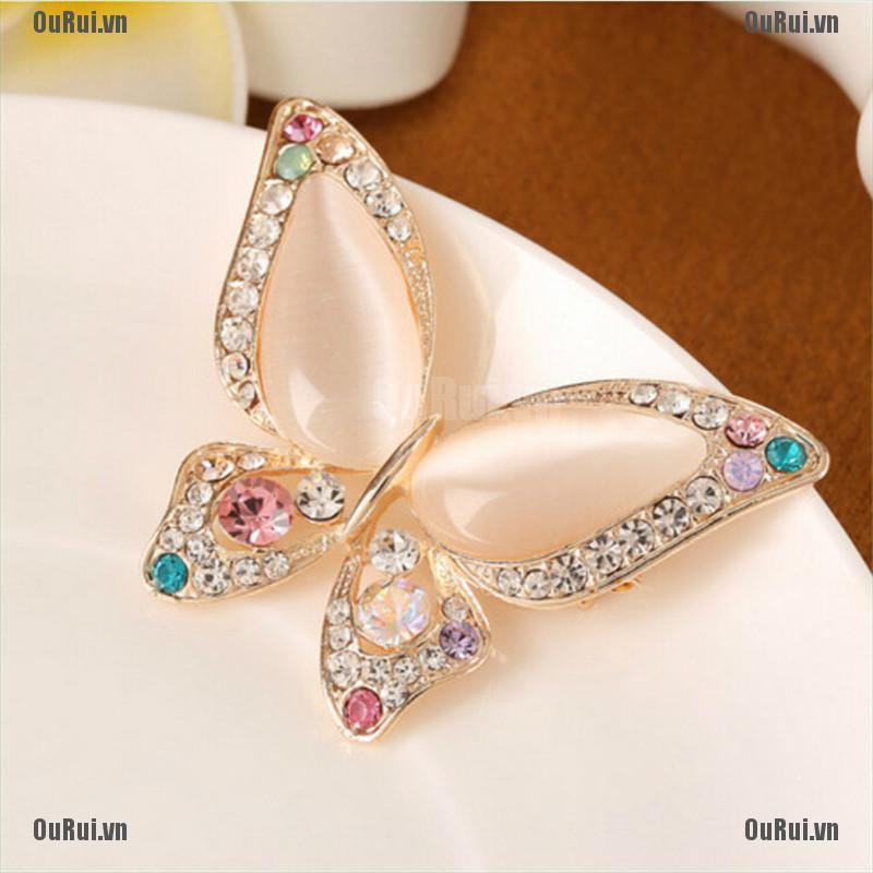 Ghim Cài Áo Hình Bướm Thời Trang