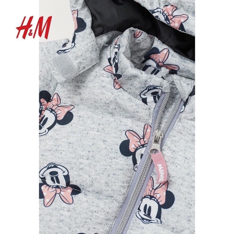 Video áo phao mickey H.M xuất khẩu cho bé gái