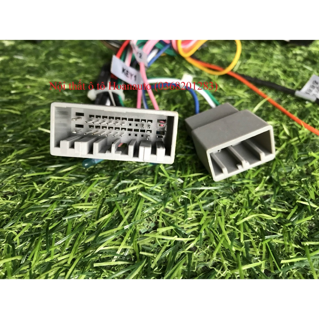 Dây Rắc Nguồn, Âm thanh, Cho Đầu CD và DVD ô tô - 20 pin có rắc canbus và rắc cái Honda