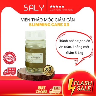 Viên thảo mộc giảm cân slimming care x3 hộp 30 viên