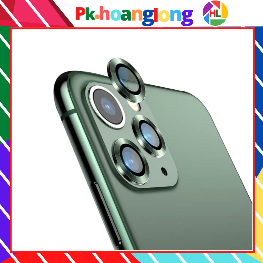 [ CÓ IPHONE 12] Viền bảo vệ camera iphone 11/ iphone 11 pro/11 promax kèm viền