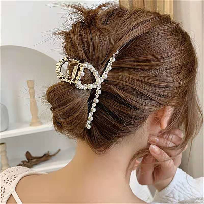 Kẹp tóc đính đá cao cấp dành cho nữ, sang sịn