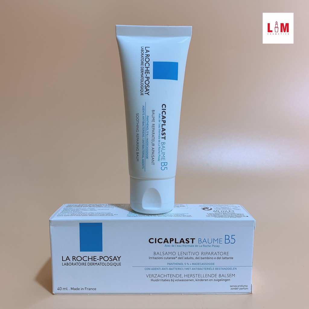 Kem dưỡng phục hồi da La Roche Posay Cicaplast B5 Baume 40ml [Chính Hãng]