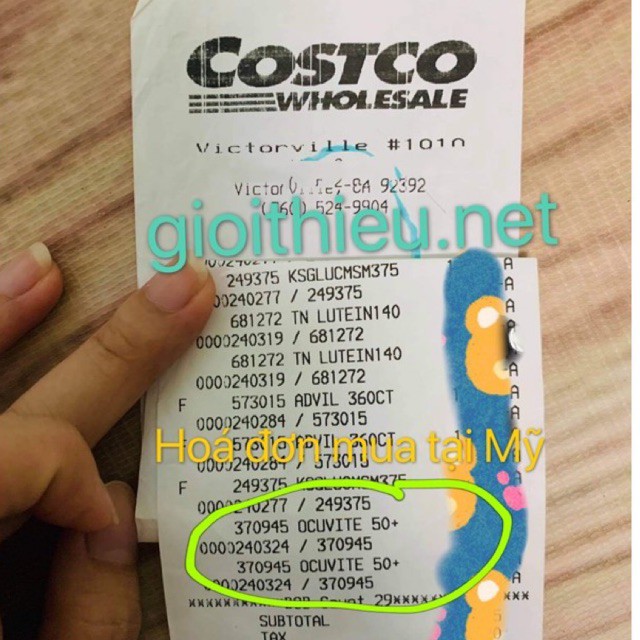 [Có bill Mỹ] Bổ Mắt Ocuvite Adult 50+ dành cho người trên 50 tuổi của Mỹ DATE 2022 | BigBuy360 - bigbuy360.vn