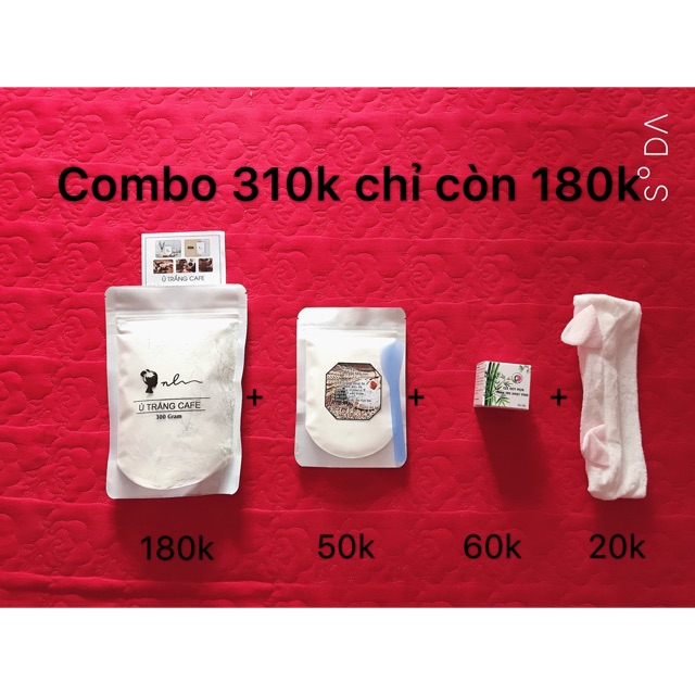 Combo ủ trắng