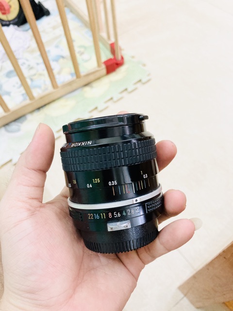 Ống kính chụp ảnh, Lens Nikon 35f2, Nikon K 35mm f2 non AI