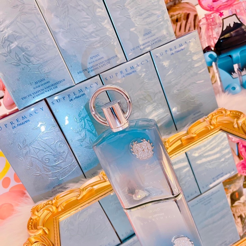 Nước hoa nam Afnan supremacy in heaven - Full