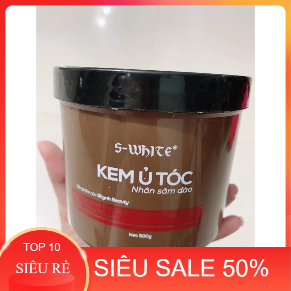 Ủ tóc nhân sâm đào