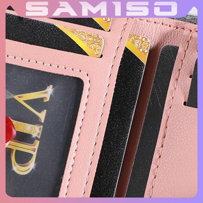 Ví nữ ngắn đẹp cầm tay mini nhỏ gọn bỏ túi nhiều ngăn dễ thương NG22 | BigBuy360 - bigbuy360.vn