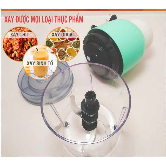 Máy xay sinh tố, xay thịt, xay rau củ quả đa năng Osaka-trắng - Duonghieu6789