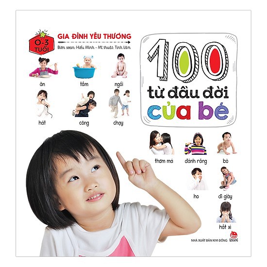 Sách - 100 Từ Đầu Đời Của Bé - Con Vật