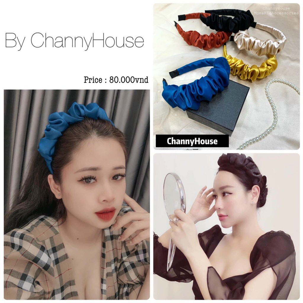 BỜM TÓC LỤA NHÚN TO CAO CẤP - BỜM TÓC SANG CHẢNH