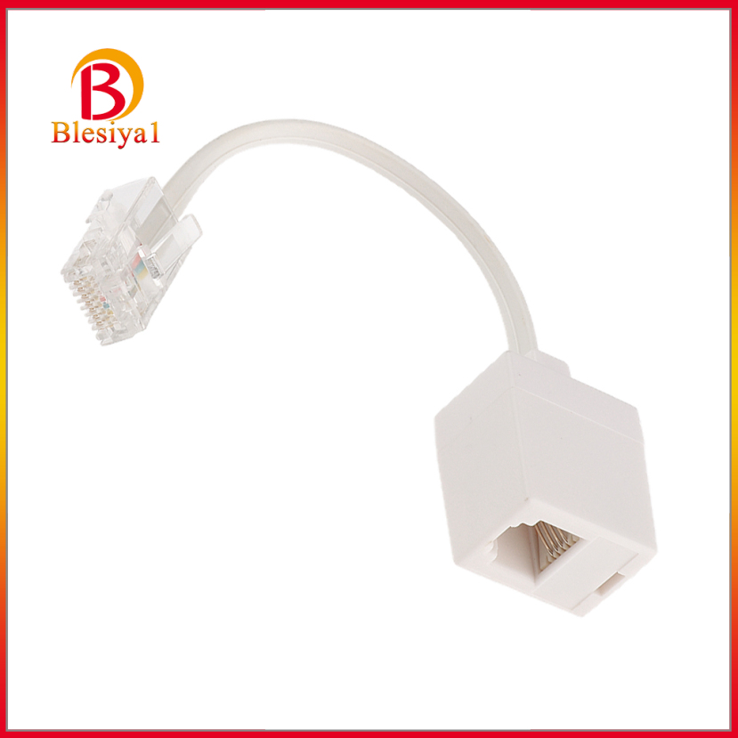 (Hàng Mới Về) Dây Cáp Chuyển Đổi Rj45 Sang Rj11 Dành Cho Điện Thoại / Nhà / Văn Phòng