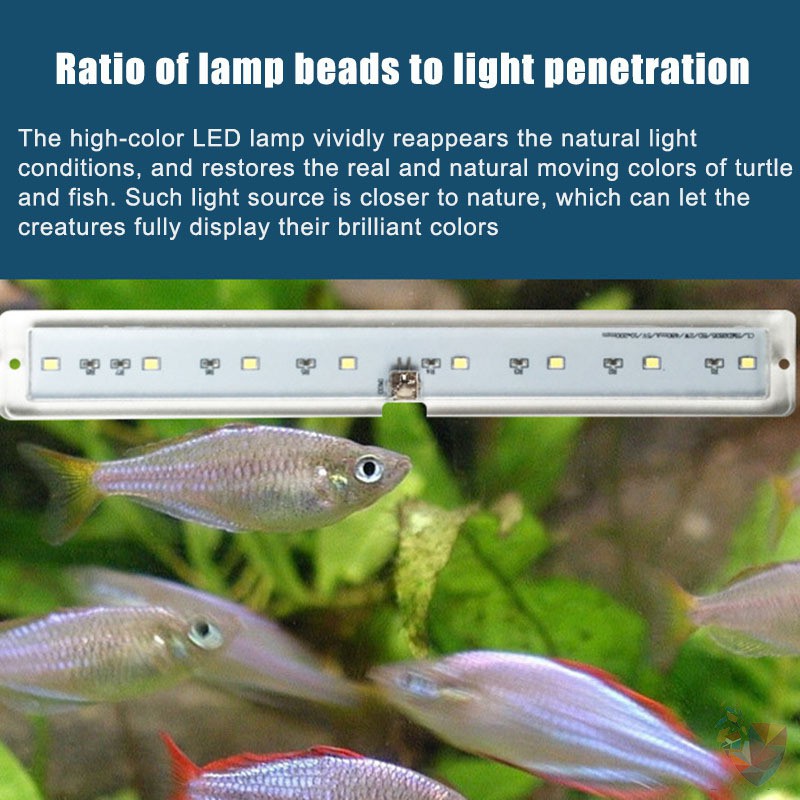 Đèn Led Siêu Mỏng Kẹp Bể Cá Tiện Dụng Chất Lượng Cao