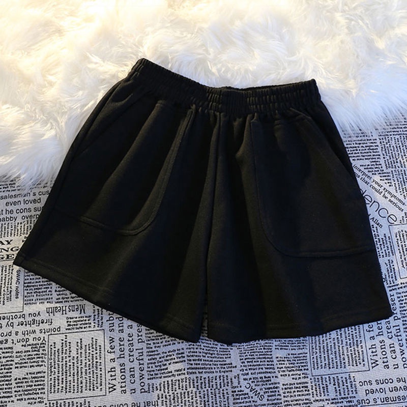 COZOKC COZOK Quần đùi thể thao COZOK ống rộng phong cách thời trang Hàn Quốc