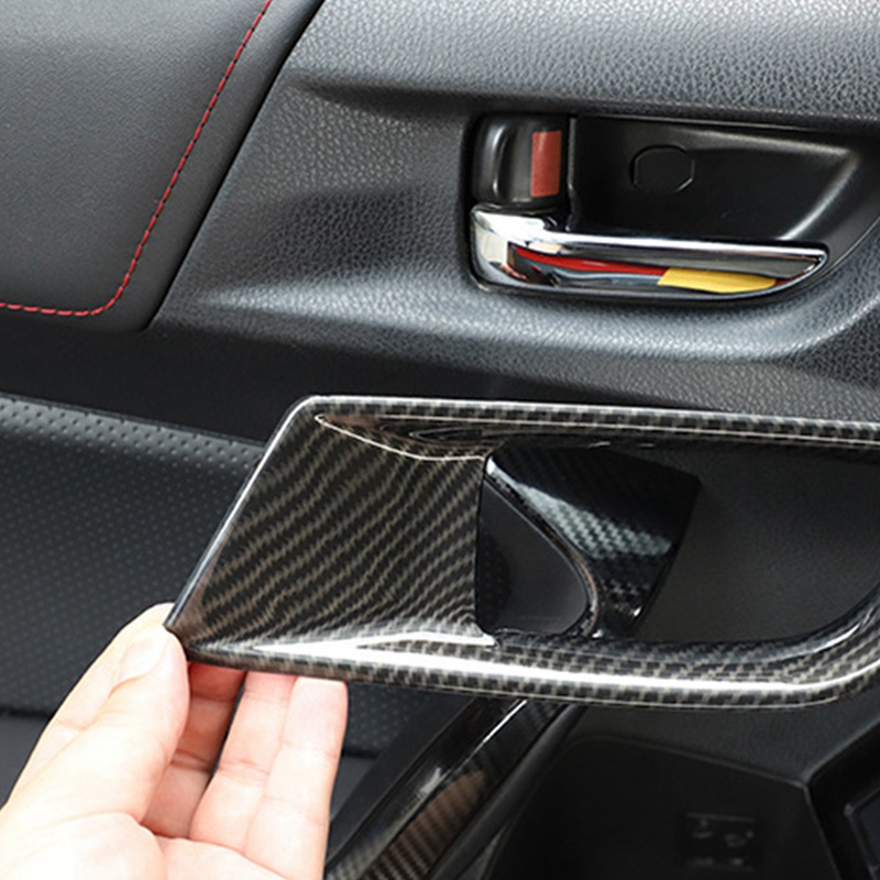 Miếng Dán Trang Trí Tay Nắm Cửa Trong Xe Hơi Toyota 86 Subaru BRZ 2012-2020