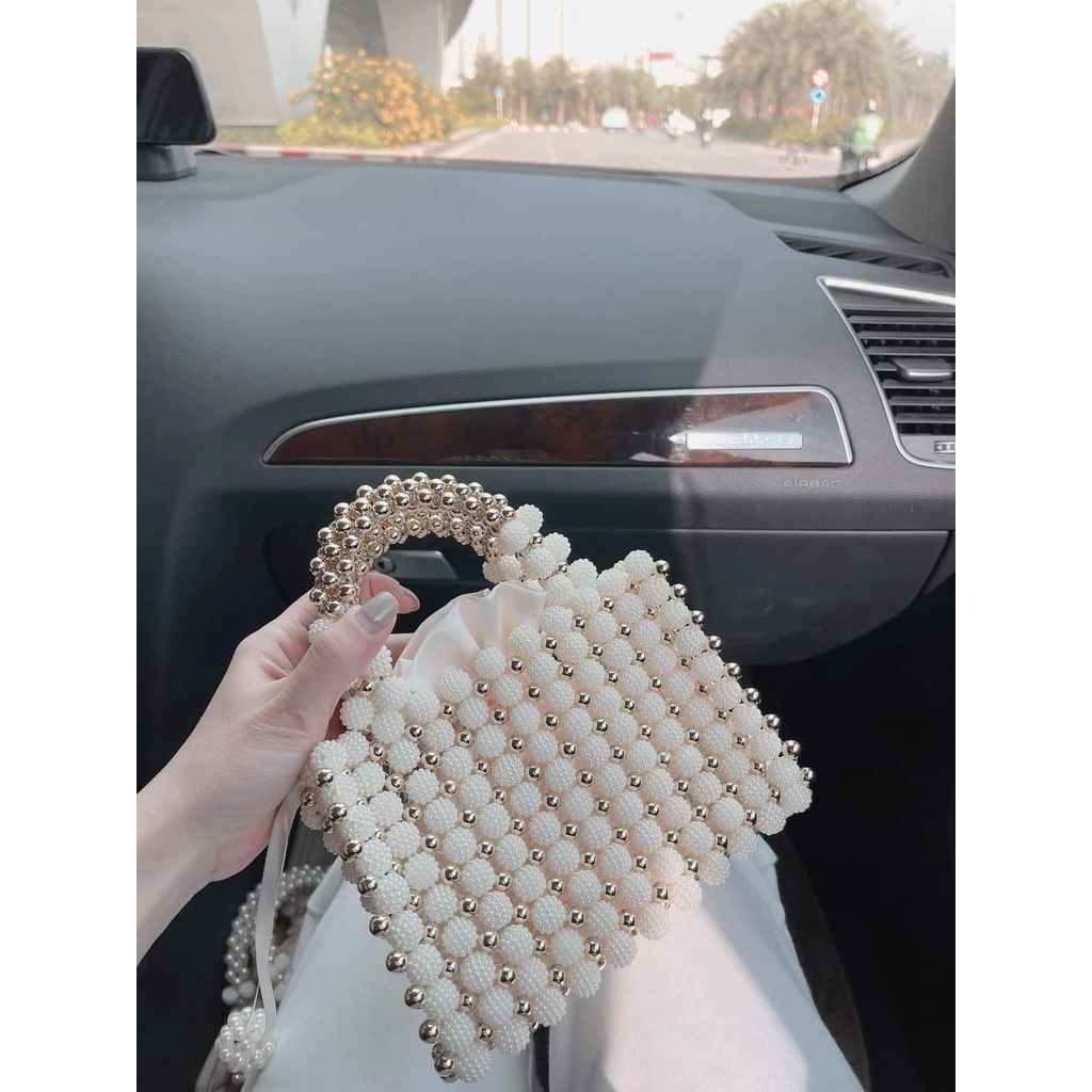 Túi ngọc tiểu thư xinh xỉu size 19cm kèm dây xinh xinh