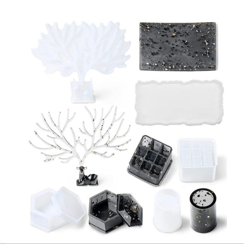 Khuôn Silicone Làm Trang Sức Hình Gạc Hươu Độc Đáo