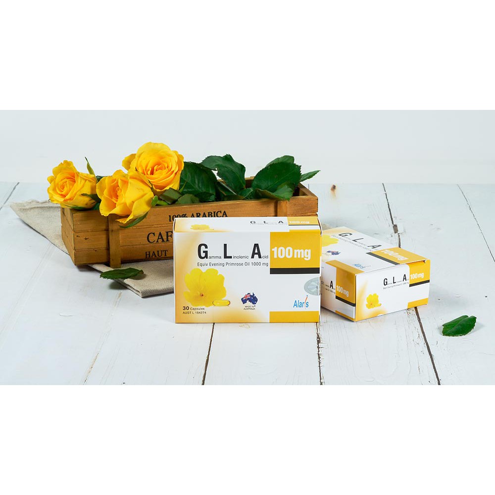 [CHÍNH HÃNG] Tinh dầu hoa anh thảo GLA 100mg - Cân bằng nội nội tiết tố nữ, hàng chính hãng của Úc