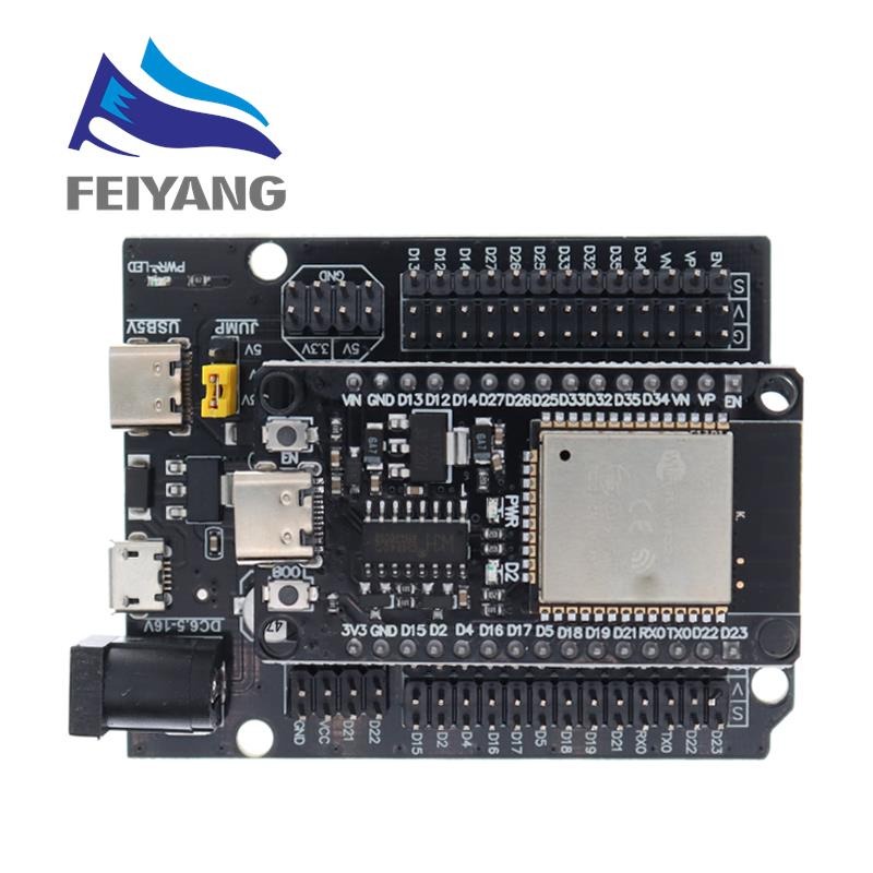 Bản Mạch Phát Triển ESP32 TYPE-C USB CH340C WiFi+ Bluetooth Lõi Kép ESP32-Devktec-32 ESP-WROOM-32