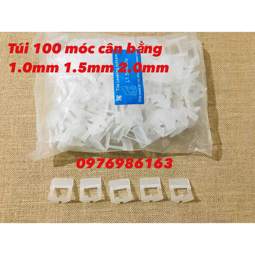 Ke cân bằng ốp lát gạch túi 100 ke cân bằng loại 1 nhựa dẻo bền đẹp