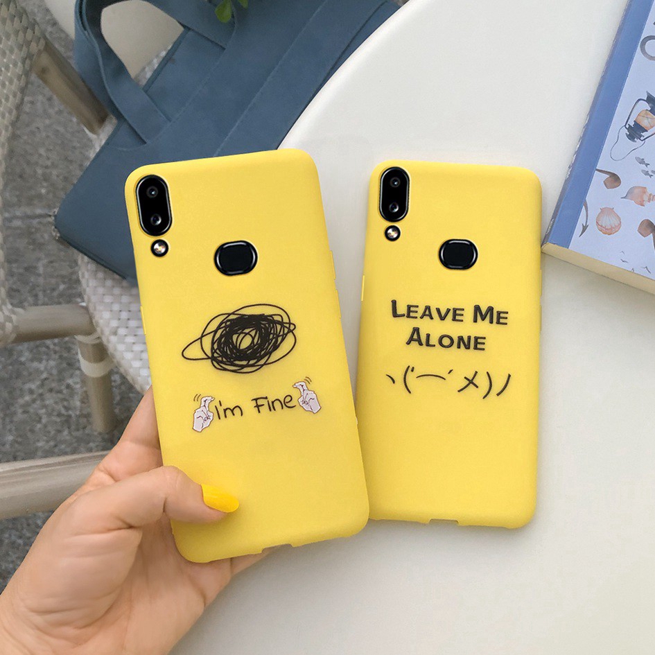 Ốp điện thoại mềm họa tiết xương rồng/chuối màu vàng mặt nhám cho Samsung A10S A20S A20 A30 A50 A30s A50s A40 A70 A10 | BigBuy360 - bigbuy360.vn