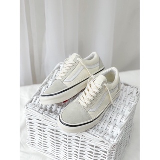 Giày vans kem [chính hãng] giày sneaker thấp