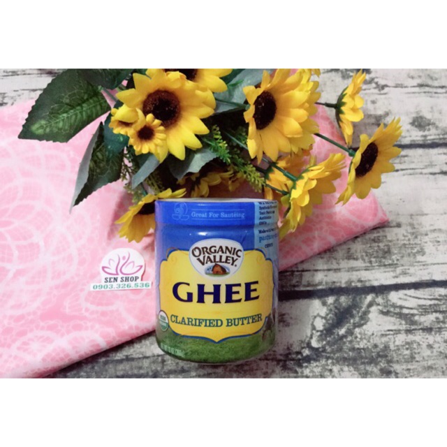 [OGANIC VALLEY] Bơ Ghee hữu cơ 212gr và 368gr | BigBuy360 - bigbuy360.vn