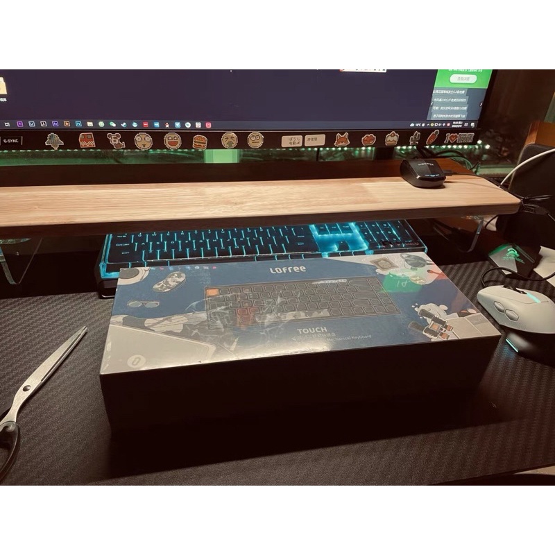Bàn phím cơ không dây bluetooth Lofree bản Dark Night chính hãng yellow switch, hotswap, có thể mua phím rời để custom