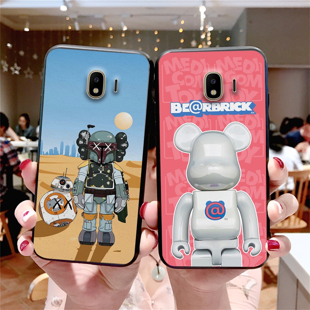 Ốp lưng điện thoại Samsung J2 Core - Samsung J2 Pro - Samsung J4 2018 - bearbrick in hình chất lượng cao-giá cực sốc