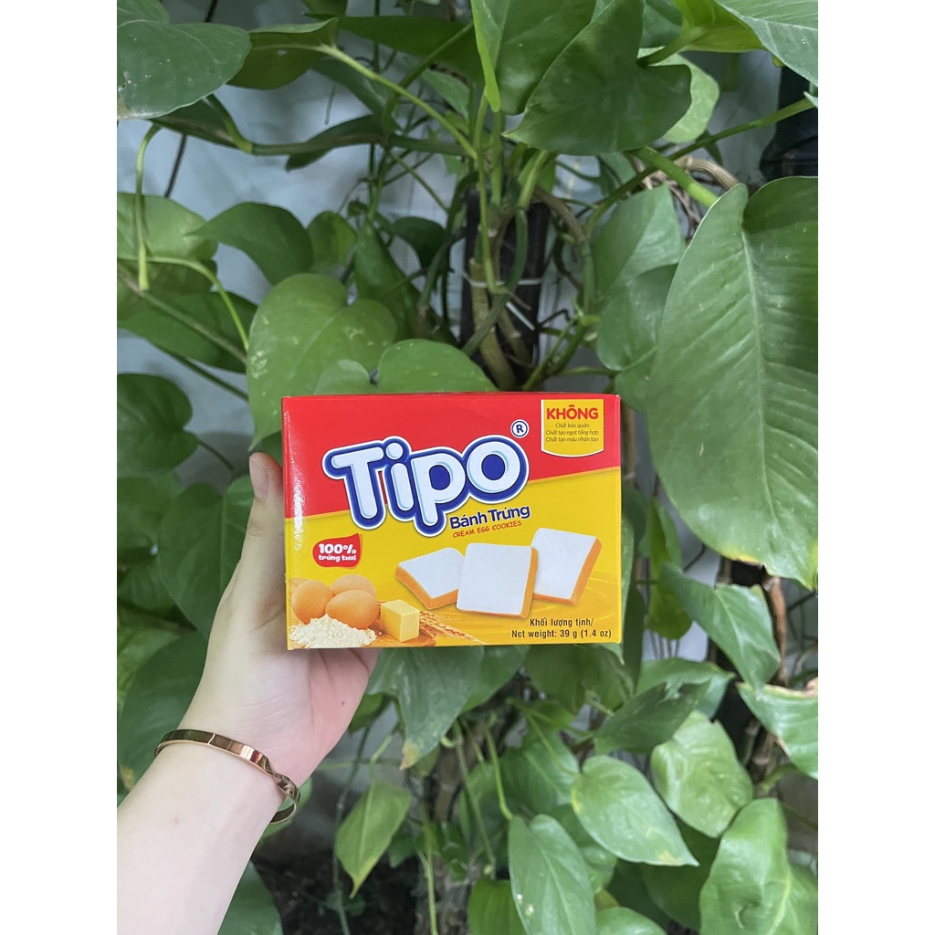 Bánh Trứng Tipo Hữu Nghị Cream Egg Cookies (Hộp 39g)